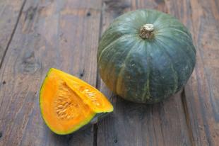 有機栽培かぼちゃ 1玉(1kg前後)　熊本県宇城市　肥後あゆみの会
